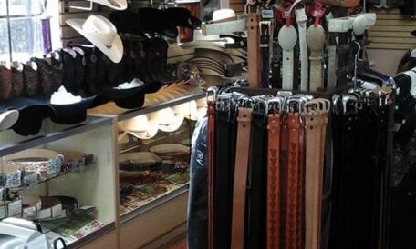 Photo of the interior with merchandise